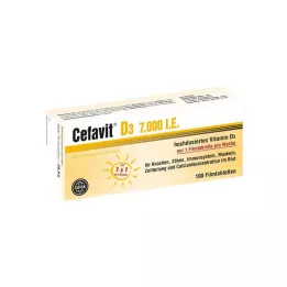 CEFAVIT D3 7.000 I.U. επικαλυμμένα με λεπτό υμένιο δισκία, 100 τεμάχια