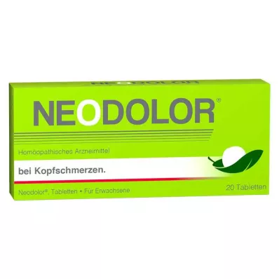 Ταμπλέτες Neodolor, 20 τεμ