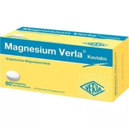 MAGNESIUM VERLA Μασώμενες ταμπλέτες, 60 τεμάχια