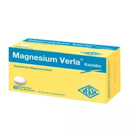 MAGNESIUM VERLA Μασώμενες ταμπλέτες, 60 τεμάχια