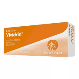 CETIRIZIN Vividrin 10 mg επικαλυμμένα με λεπτό υμένιο δισκία, 7 τεμάχια