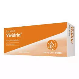 CETIRIZIN Vividrin 10 mg επικαλυμμένα με λεπτό υμένιο δισκία, 20 τεμάχια