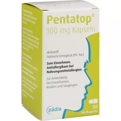 PENTATOP κάψουλες 100 mg σκληρές κάψουλες, 50 τεμάχια