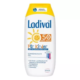 LADIVAL Παιδικό αντηλιακό τζελ για αλλεργικό δέρμα LSF 50+, 200 ml