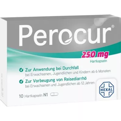 PEROCUR Σκληρές κάψουλες 250 mg, 10 τεμάχια