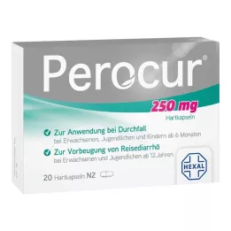 PEROCUR Σκληρές κάψουλες 250 mg, 20 τεμάχια