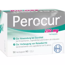 PEROCUR Σκληρές κάψουλες 250 mg, 50 τεμάχια