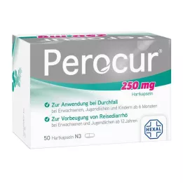 PEROCUR Σκληρές κάψουλες 250 mg, 50 τεμάχια
