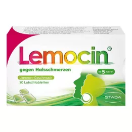 LEMOCIN παστίλιες κατά του πονόλαιμου, 20 τεμ