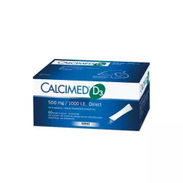 CALCIMED D3 500 mg/1000 I.U. Direct κόκκοι, 60 τεμάχια