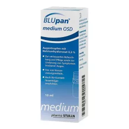 Οφθαλμικές σταγόνες Blupan medium Osd, 10 ml