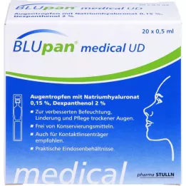 BLUPAN ιατρικές UD οφθαλμικές σταγόνες, 20X0,5 ml