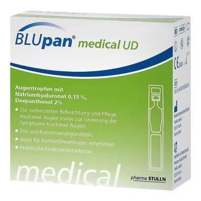Οφθαλμικές σταγόνες Blupan Medical UD , 60Χ0,5 ml