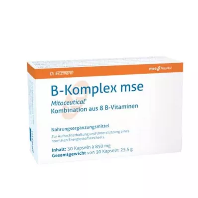 B-KOMPLEX κάψουλες mse, 30 τεμάχια B-KOMPLEX κάψουλες mse, 30 τεμάχια