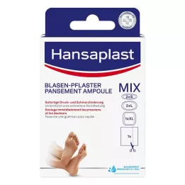 HANSAPLAST Επίδεσμοι για φουσκάλες SOS Mix Pack, 6 τεμάχια