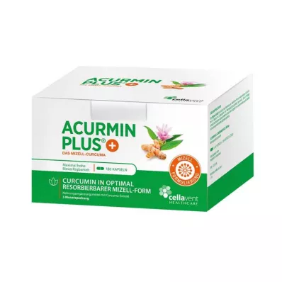ACURMIN Plus Das Mizell-Curcuma Soft Capsules, 180 κάψουλες