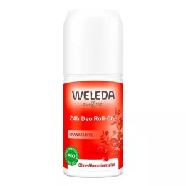 WELEDA Ρόδι 24h αποσμητικό roll-on, 50 ml