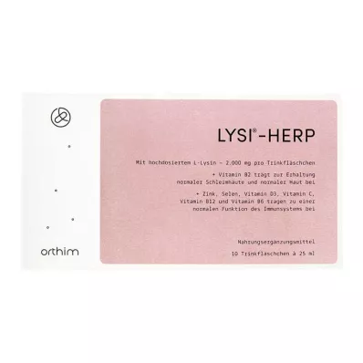 LYSI-HERP Αμπούλες πόσης, 10 τεμ