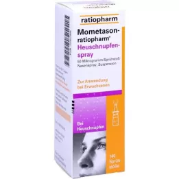 MOMETASON-ratiopharm σπρέι για αλλεργική ρινίτιδα, 18 g