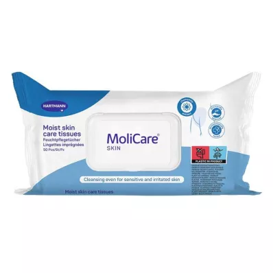 Υγρά μαντηλάκια MoliCare® Skin, 50 τεμ