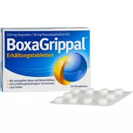 BOXAGRIPPAL Ψυχρά δισκία 200 mg/30 mg ΣΕΣ, 20 τεμάχια