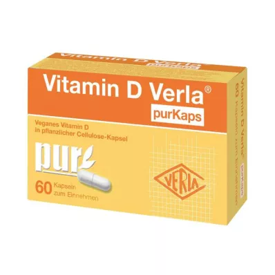 VITAMIN D VERLA purKaps, 60 κάψουλες