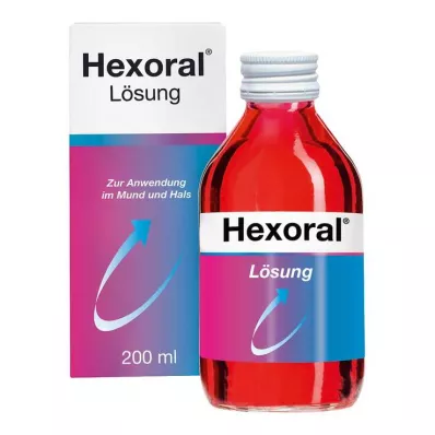 Διάλυμα Hexoral® για φλεγμονή στο στόμα, 200 ml