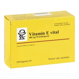 Vitamin E vital 400 mg Rennersche Apotheke Softk.(100 τεμάχια)