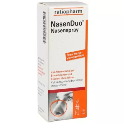 NASENDUO Ρινικό σπρέι, 10 ml