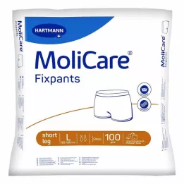 MOLICARE Fixpants με κοντό πόδι μέγεθος L, 100 τεμάχια