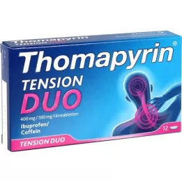 THOMAPYRIN TENSION DUO 400 mg/100 mg επικαλυμμένα με λεπτό υμένιο δισκία, 12 τεμάχια