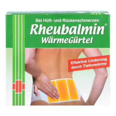 RHEUBALMIN HeatBelt, 3 τεμάχια