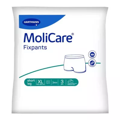 MoliCare® Fixpants κοντό πόδι XL, 3 τεμ
