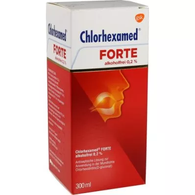 CHLORHEXAMED FORTE διάλυμα χωρίς αλκοόλη 0,2%, 300 ml