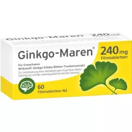 GINKGO-MAREN 240 mg επικαλυμμένα με λεπτό υμένιο δισκία, 60 τεμάχια