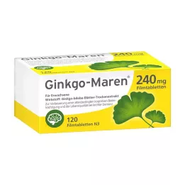 GINKGO-MAREN 240 mg επικαλυμμένα με λεπτό υμένιο δισκία, 120 τεμάχια