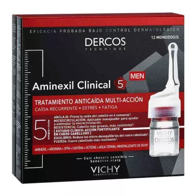 VICHY AMINEXIL Clinical 5 για άνδρες, 21X6 ml