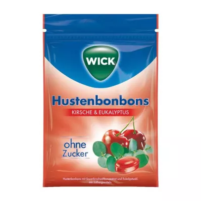 WICK Άγριο κεράσι & Γλυκά ευκαλύπτου χωρίς ζάχαρη Btl, 72 g WICK Άγριο κεράσι & Γλυκά ευκαλύπτου χωρίς ζάχαρη Btl, 72 g