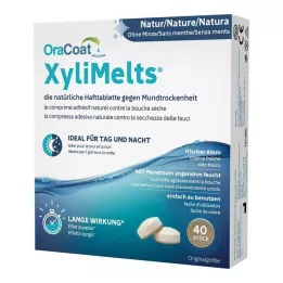 ORACOAT Κολλητικές ταμπλέτες XyliMelts χωρίς μέντα, 40 τεμ