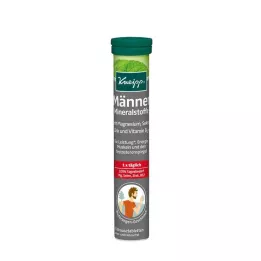 KNEIPP Ανδρικά ορυκτά αναβράζοντα δισκία, 15 τεμάχια