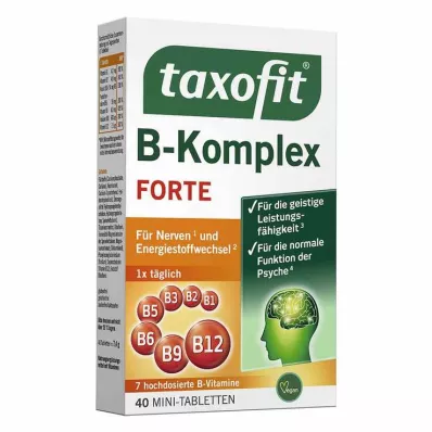 Ταμπλέτες Taxofit B complex, 40 τεμ