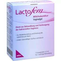 LACTOFEM Κολπική γέλη γαλακτικού οξέος, 7X5 ml