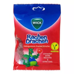 WICK RachenDrachen λαιμός τσίχλα κεράσι, 75 g