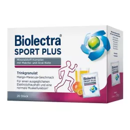 BIOLECTRA Κόκκοι πόσης Sport Plus, 20X7,5 g