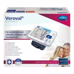 VEROVAL Πιεσόμετρο καρπού, 1 τεμάχιο