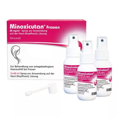 Minoxicutan® γυναίκες 20 mg/ml σπρέι, 3Χ60 ml