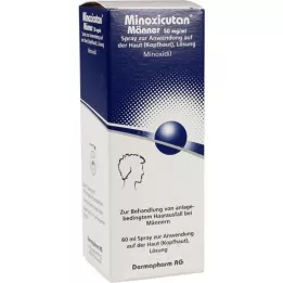 MINOXICUTAN Άνδρες 50 mg/ml σπρέι, 60 ml