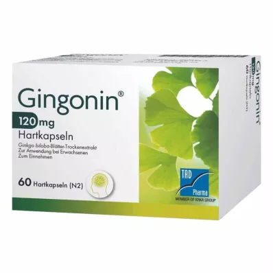 Gingonin® 120 mg σκληρές κάψουλες, 60 τεμ