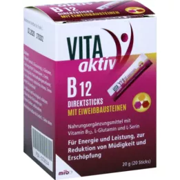 VITA AKTIV B12 direct sticks με πρωτεϊνικά δομικά στοιχεία, 20 τεμάχια