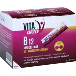 VITA AKTIV B12 direct sticks με πρωτεϊνικά δομικά στοιχεία, 60 τεμάχια